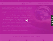 Tablet Screenshot of naturalhealingways.com